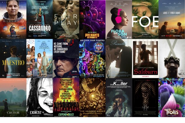 Movies out now and coming to theaters streaming in October AP News